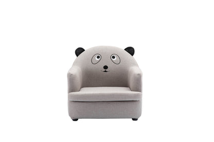 Panda Kids Sofa Chair - Grey