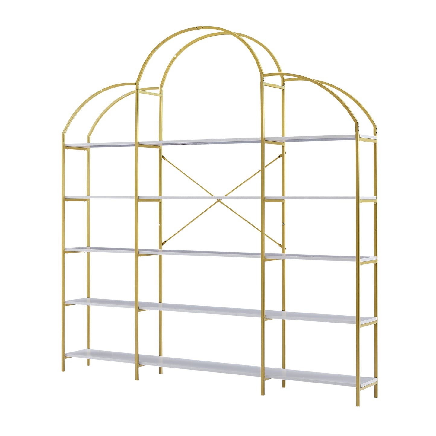 Golden Round 5-Tier Office Bookcase