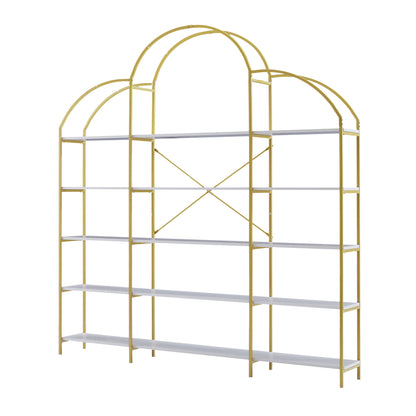Golden Round 5-Tier Office Bookcase