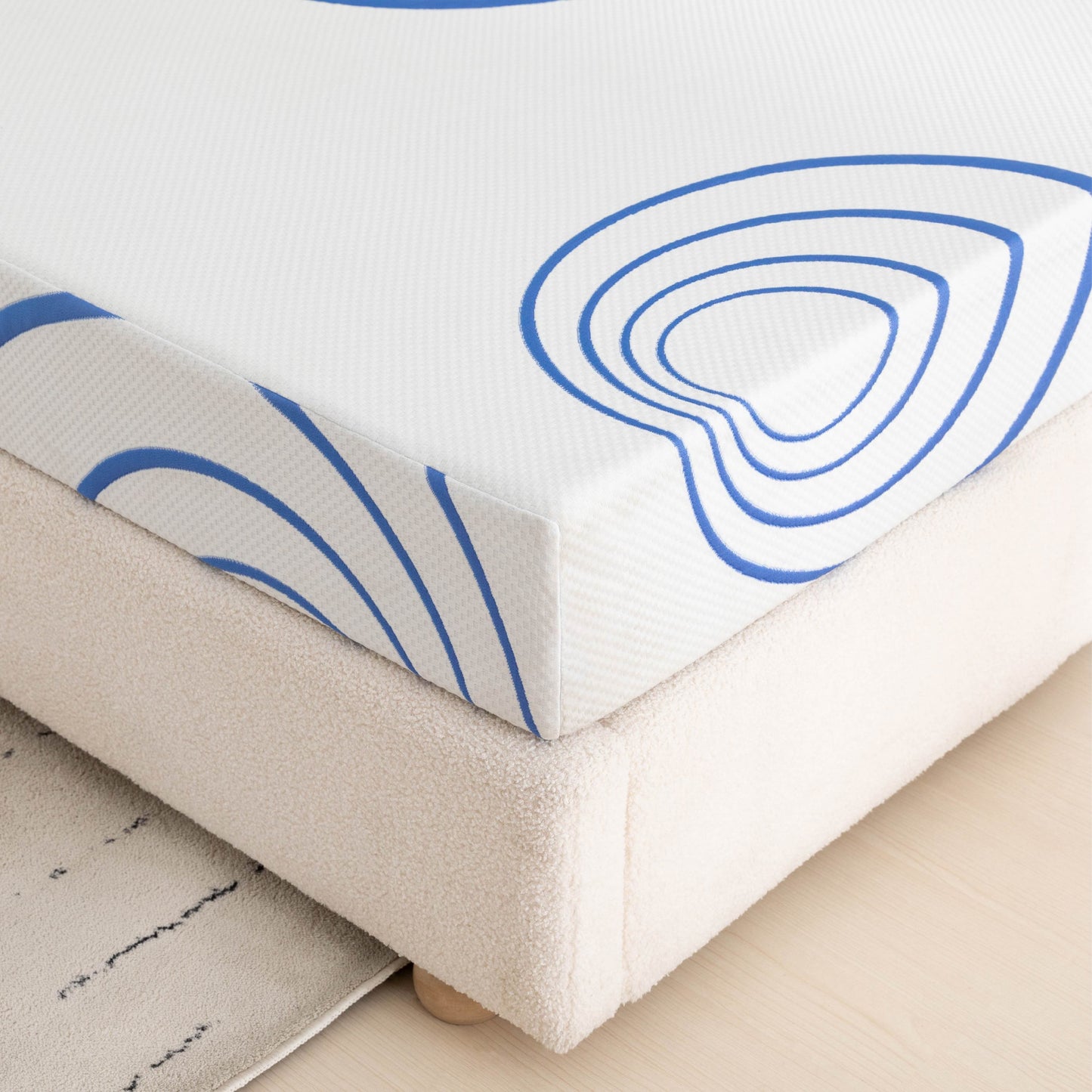 Bamboo Charcoal Infused Gel Memory Foam  8" Mattress - King