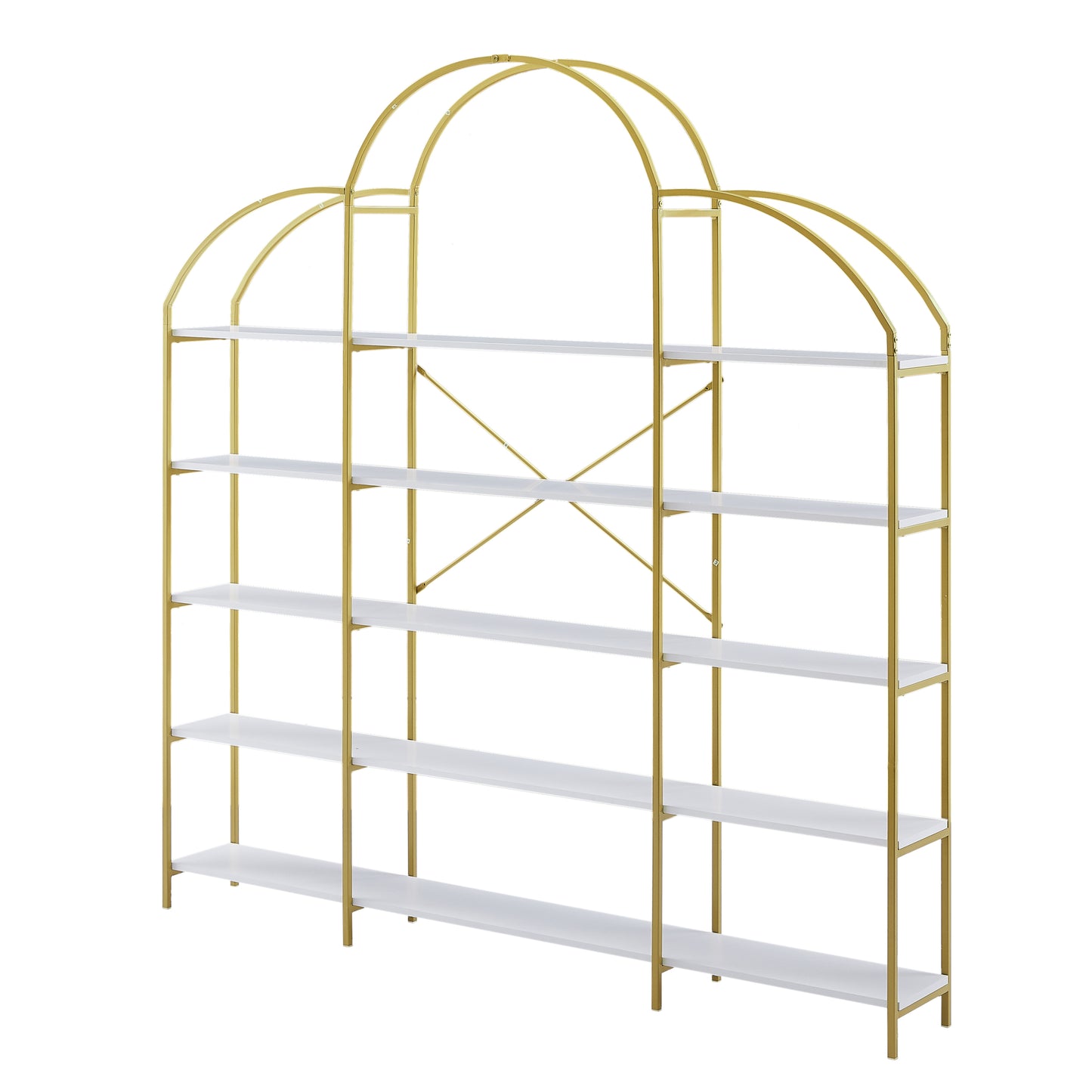 Golden Round 5-Tier Office Bookcase
