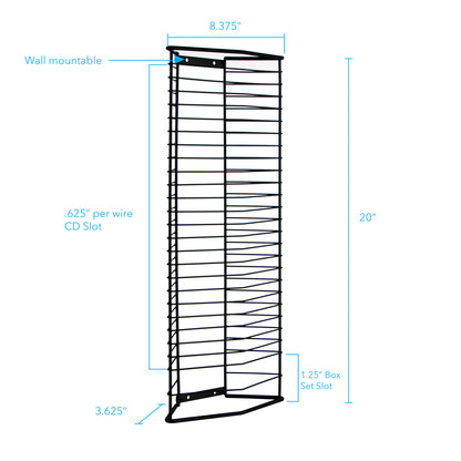 Obsidian 35 CD Tower