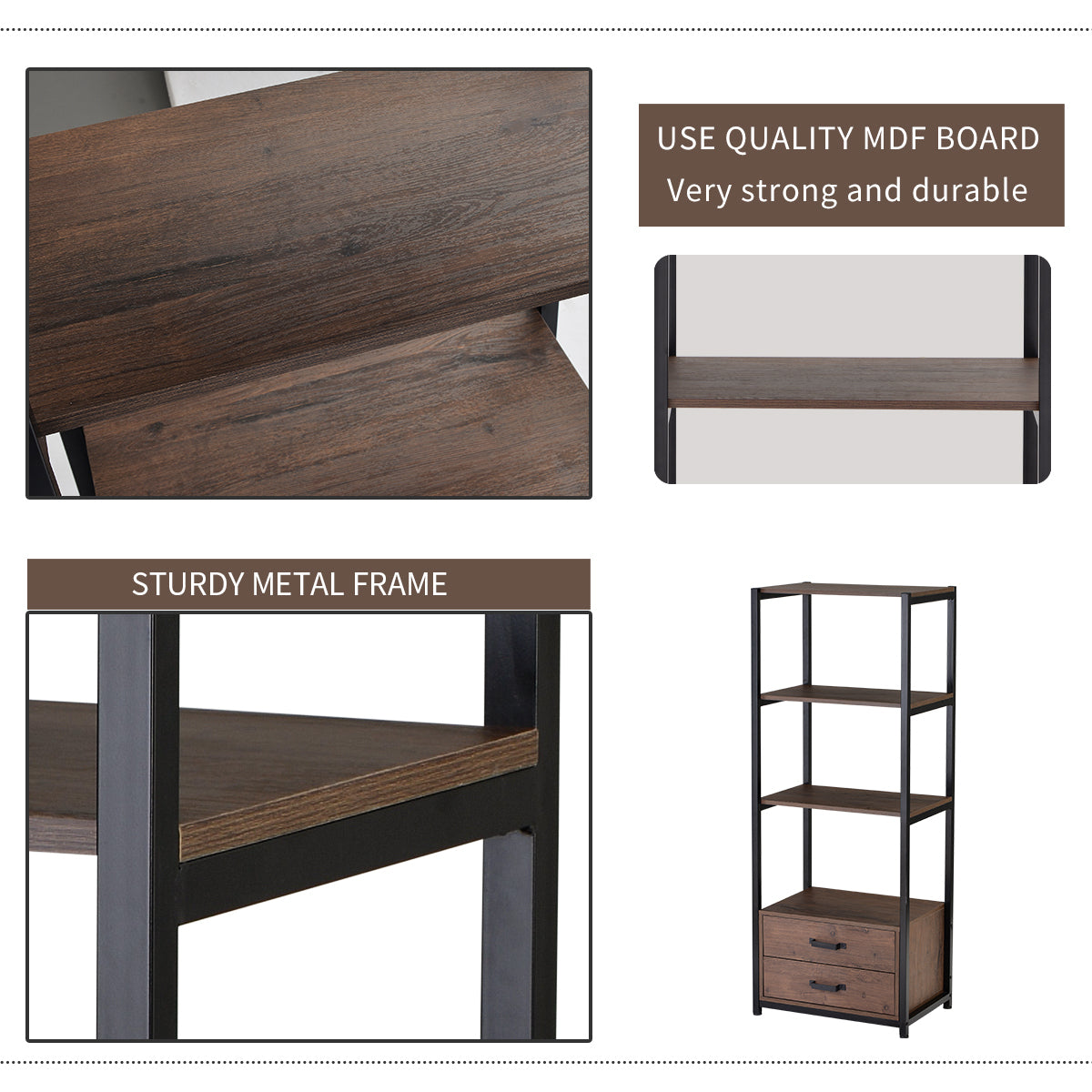 Urban Loft Bookcase