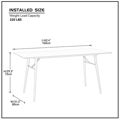 Elegant Porcelain Dining Table