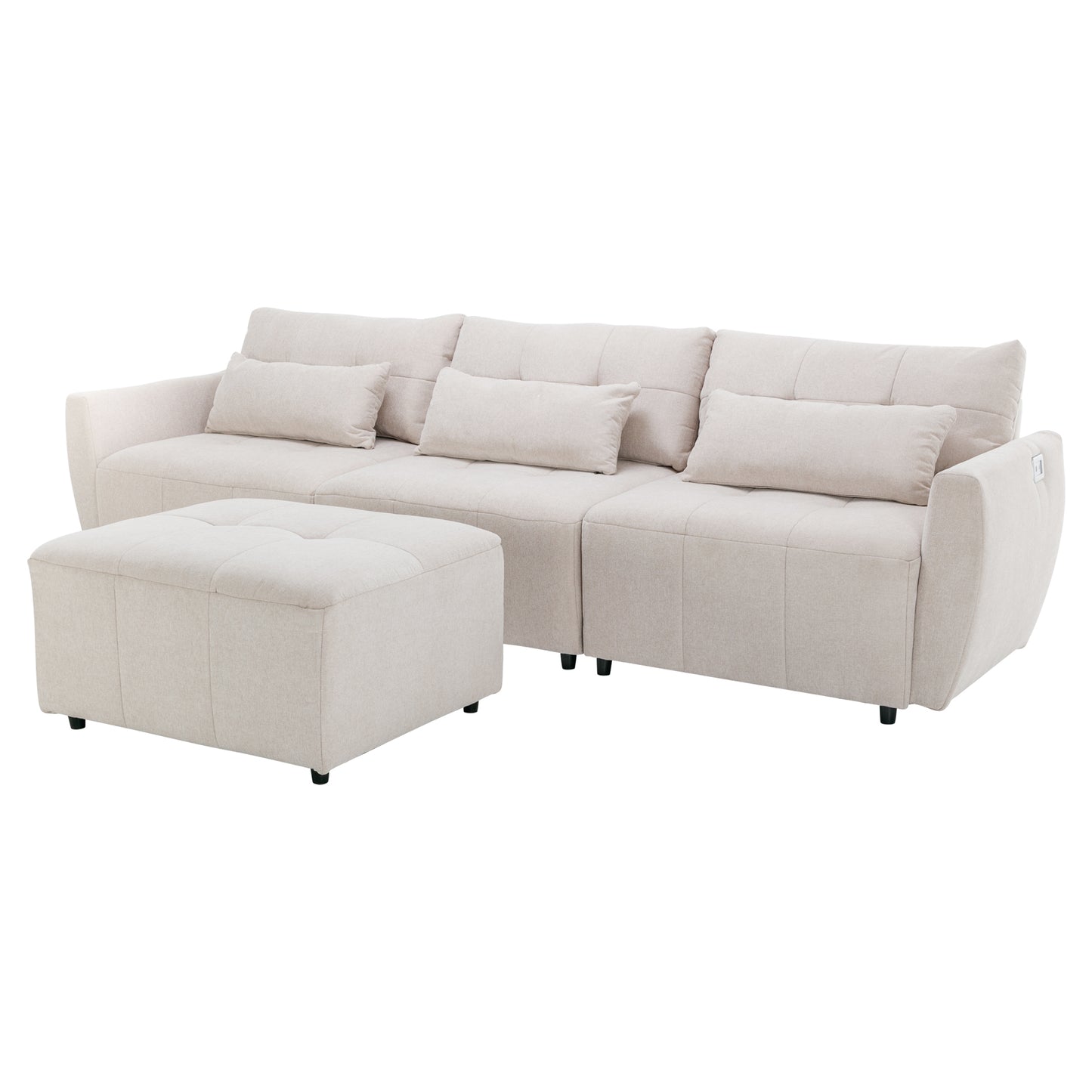 Luxury Comfort Convertible Sectional Sofa