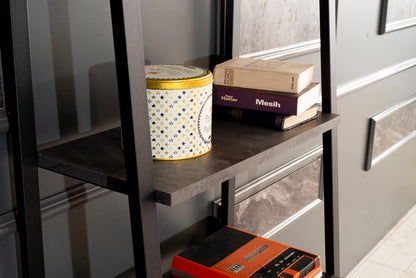 Ladder Bookshelf - Grey