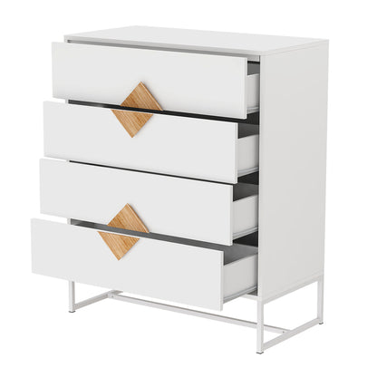 Elegant Oakwood Square Dresser