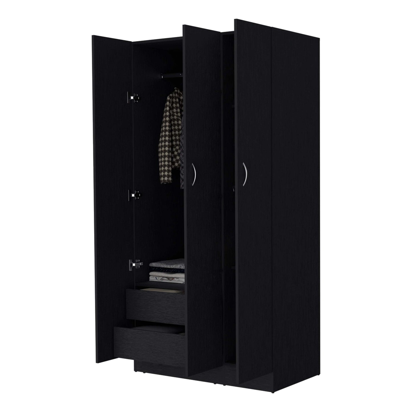 Elegant Ebony Wardrobe