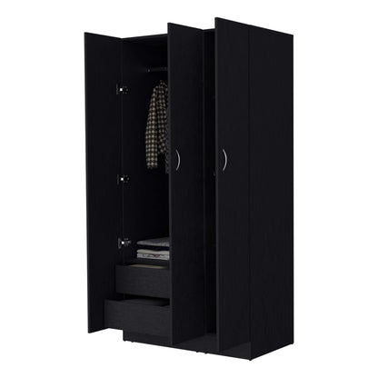 Elegant Ebony Wardrobe
