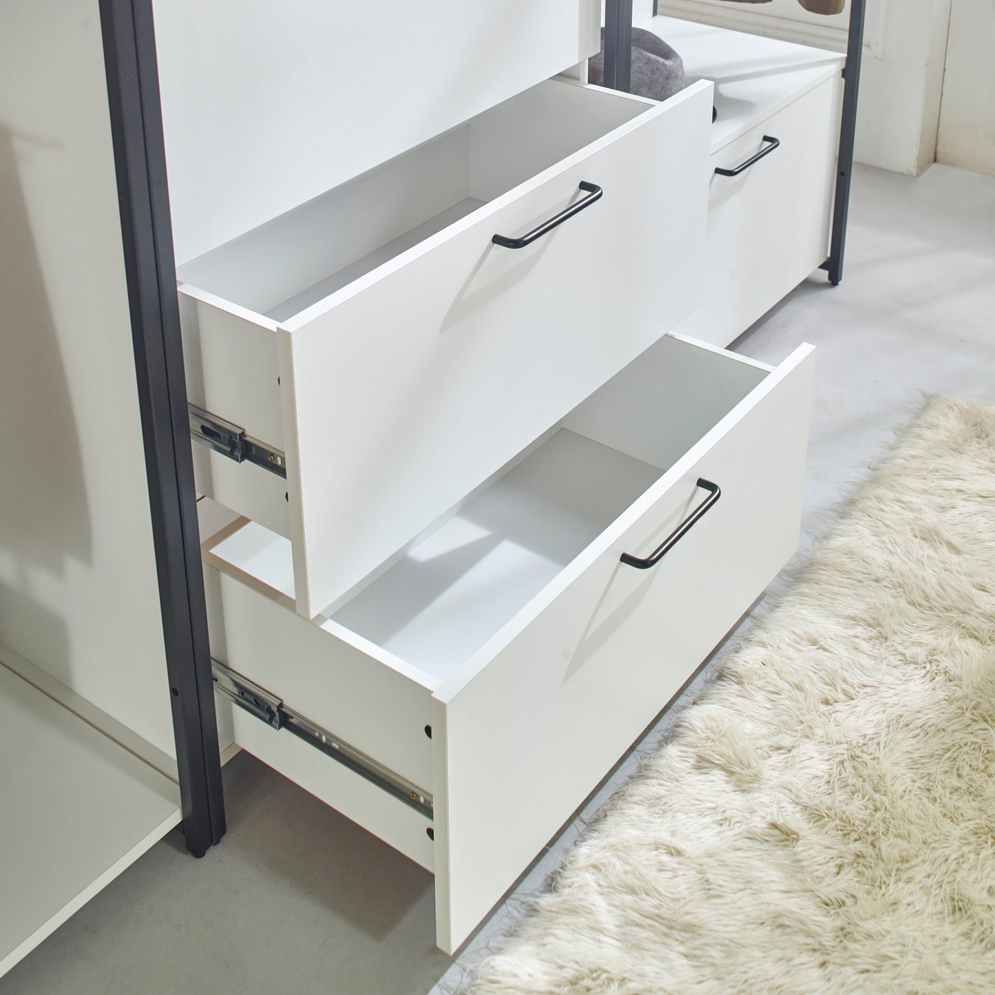 EleganceWood Walk-In Closet Organizer