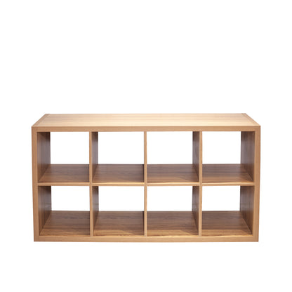 Smart Cube Book Shleves Organizer - Walnut