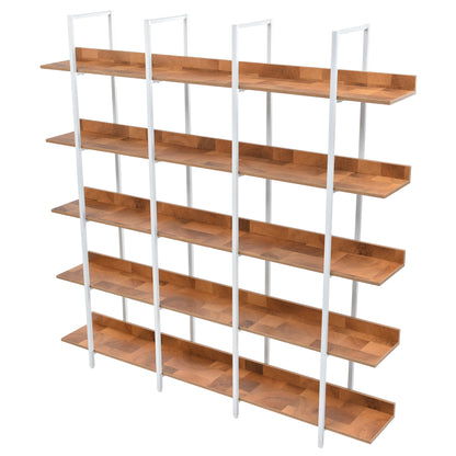 Vintage Industrial Style Shelf - Brown