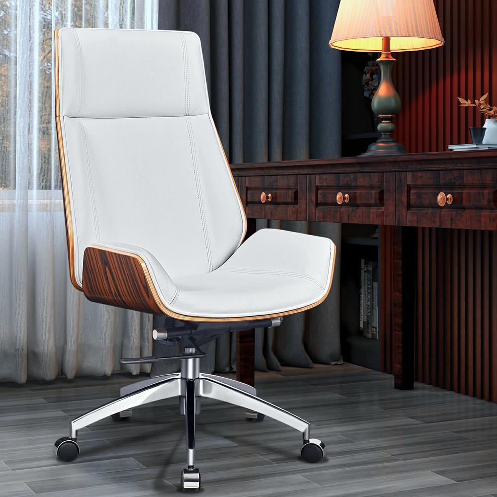 Peacey Office Chair - White