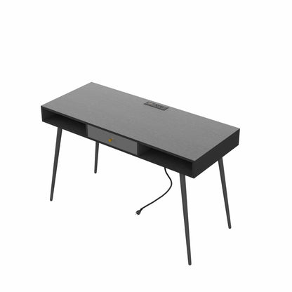 Eco Smart Desk with USB Ports and Power Outlet