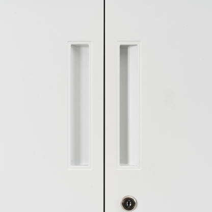 Space Max Storage Cabinet - White