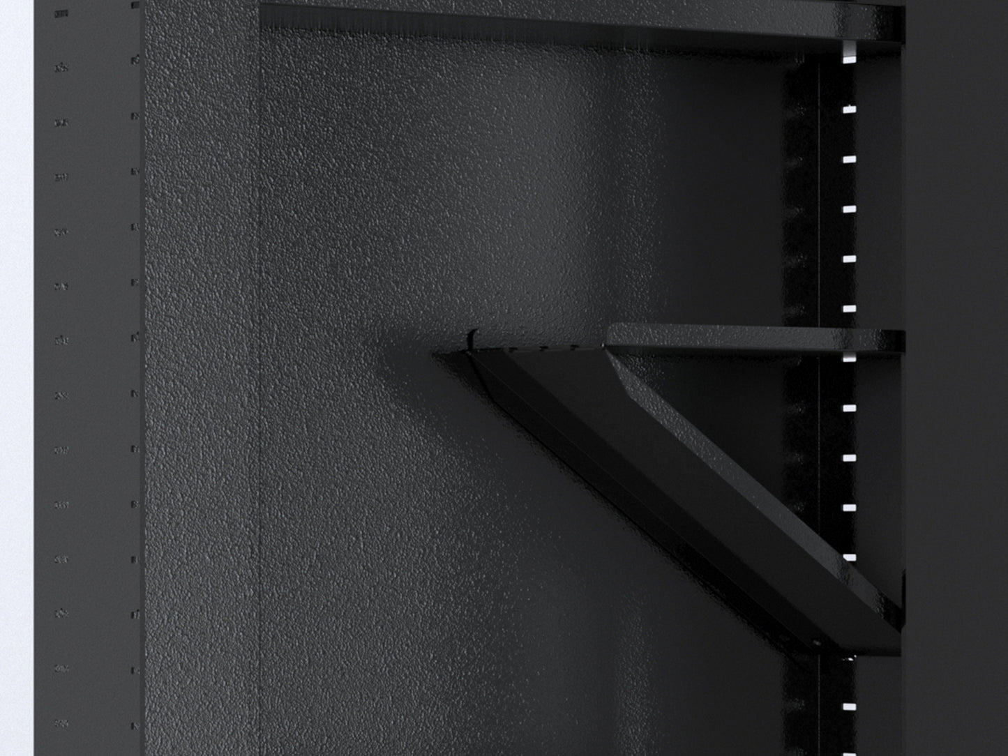 In Wall Gun Safe Keypad Entry - Black