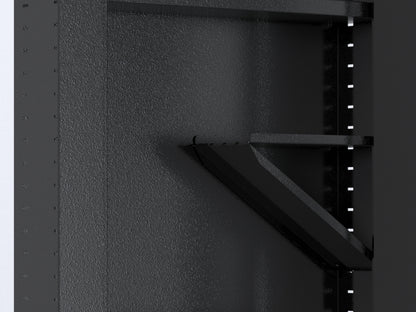 In Wall Gun Safe Keypad Entry - Black