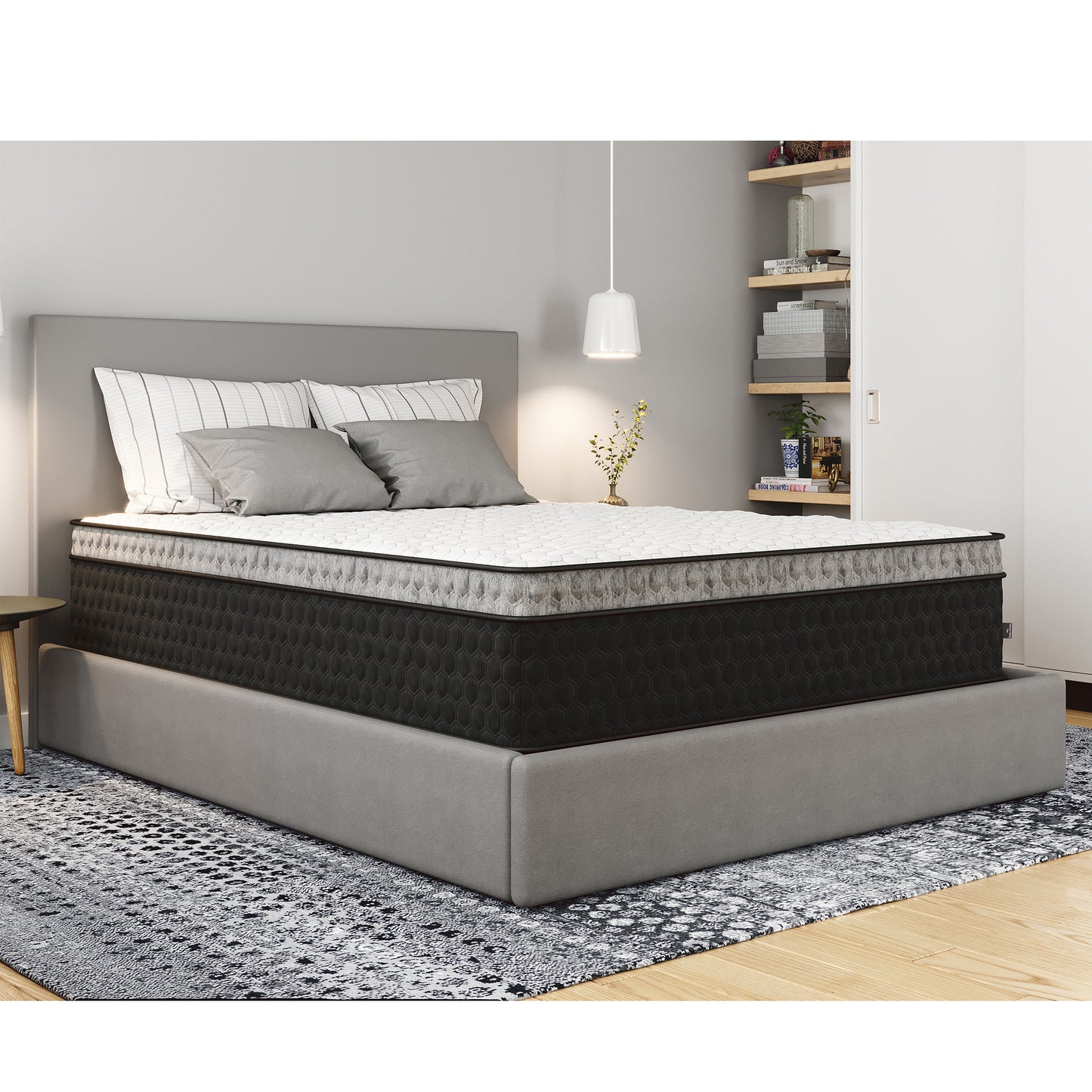 Nova Lux Copper Cool Hybrid Firm Feel 14" Mattress - Full