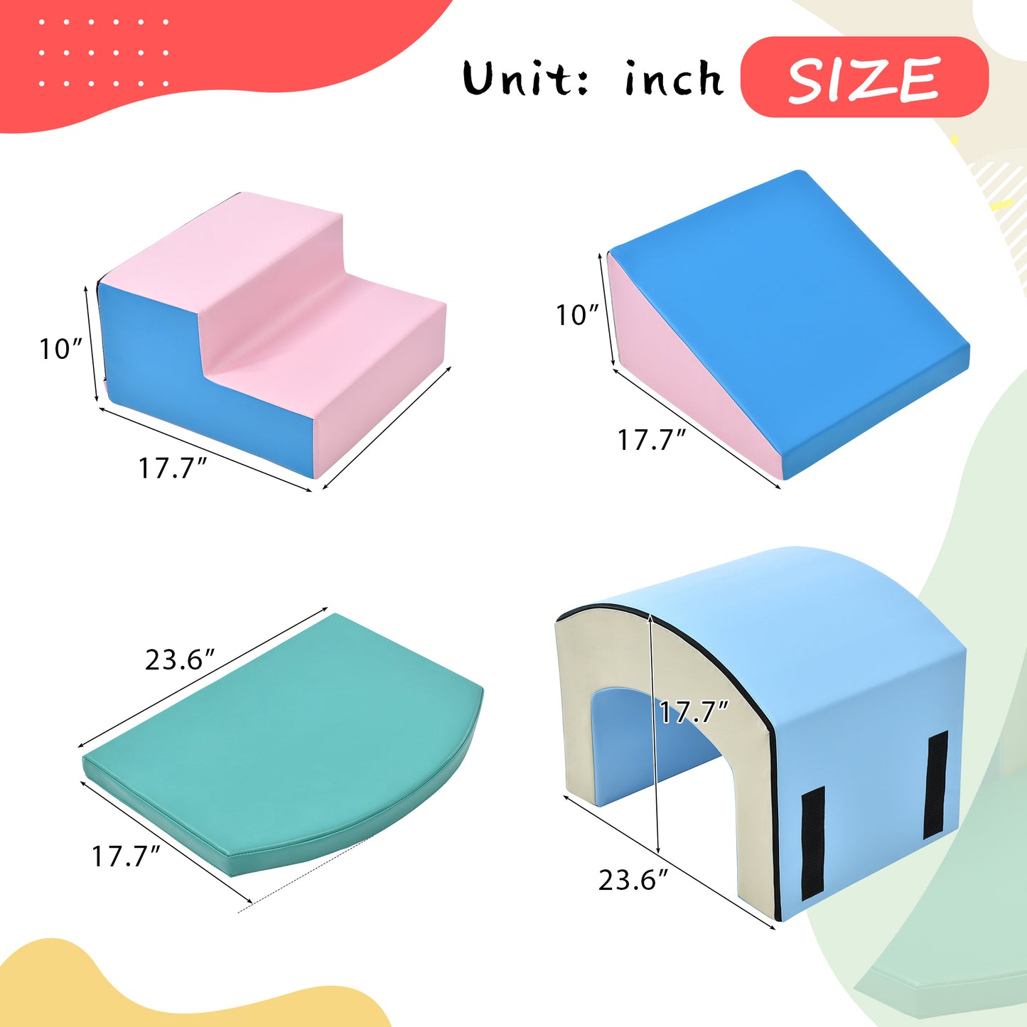 Soft Foam Playset for Toddlers