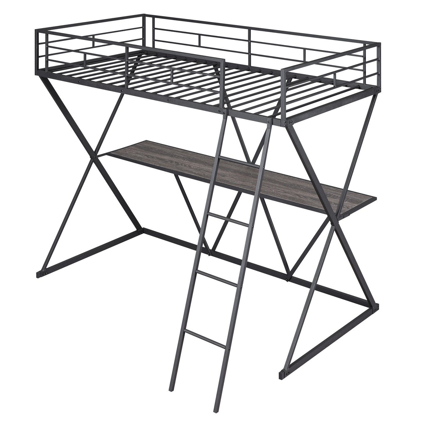 Sleek X Loft Bed