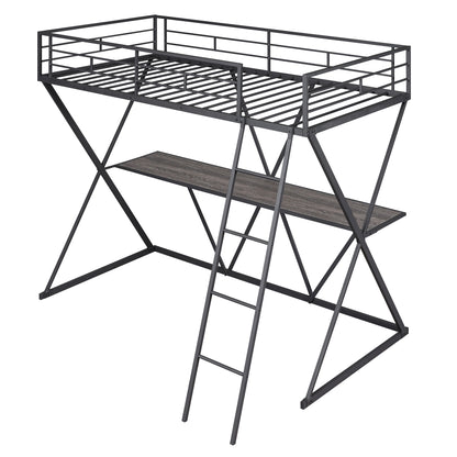 Sleek X Loft Bed