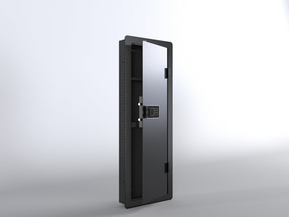 In Wall Gun Safe Keypad Entry - Black