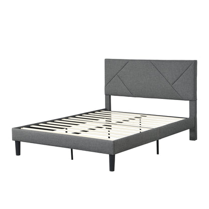 ElegantDream Upholstered Platform Bed