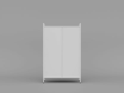 3-Tier Buffet Cabinet  - White