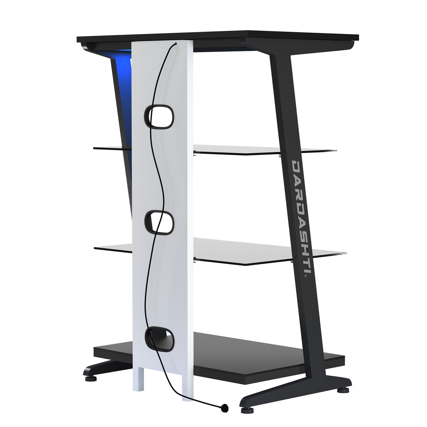 Azure Gaming Shelve - White