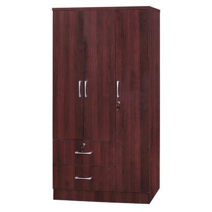Go Green Woods Symphony Wardrobe Armoire Closet with Two Drawers