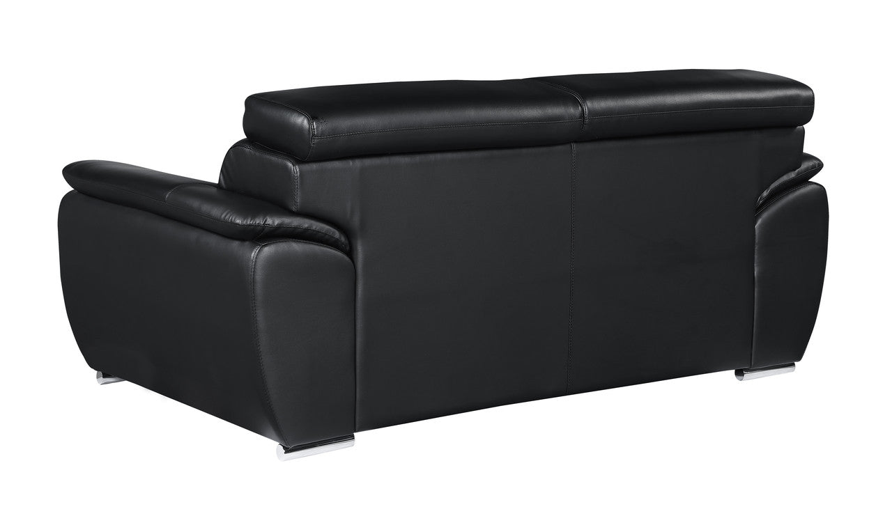 Haven Retreat Genuine Leather Loveseat