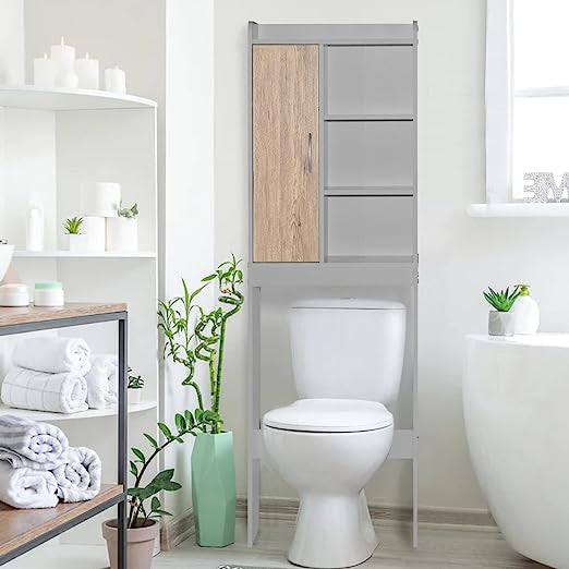 Go Green Woods Ace Over the Toilet Storage Shelf