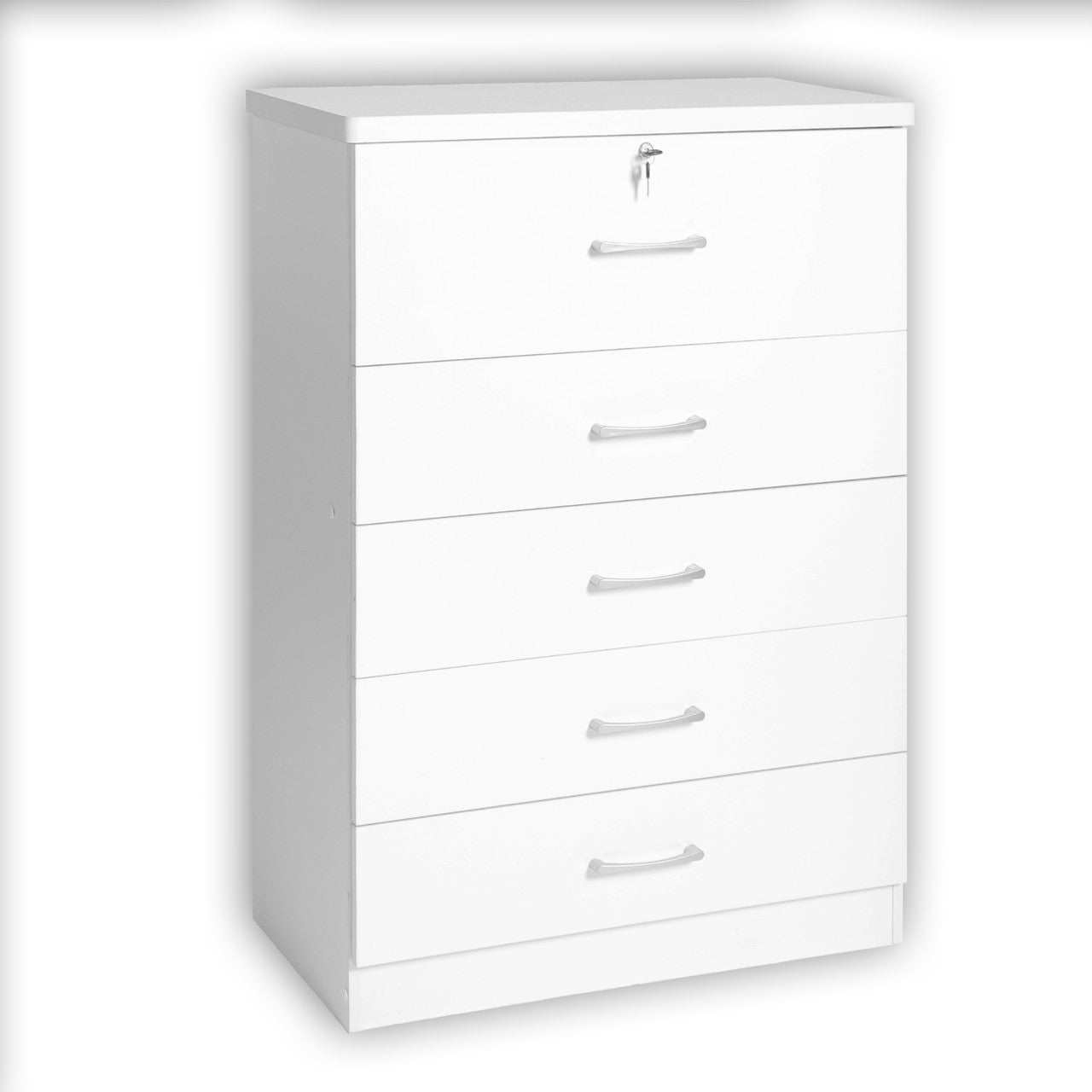 Go Green Woods Florence Wood 5 Drawer Dresser for Bedroom