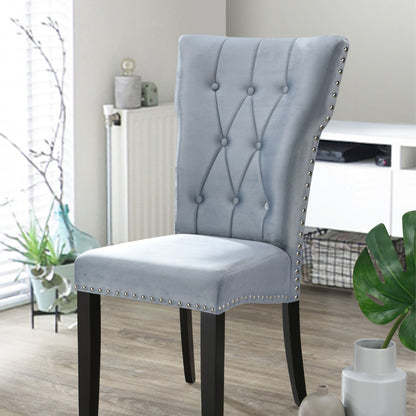 Go Green Woods La Costa Velvet Tufted Dining Chair Set of 2