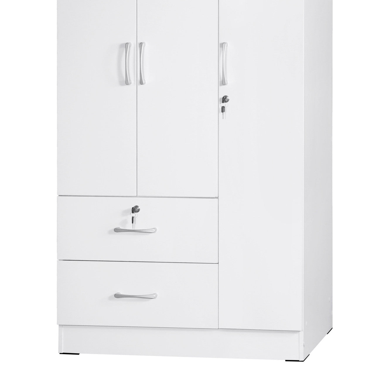 Go Green Woods Symphony Wardrobe Armoire Closet with Two Drawers