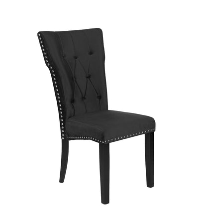 Go Green Woods La Costa Velvet Tufted Dining Chair Set of 2