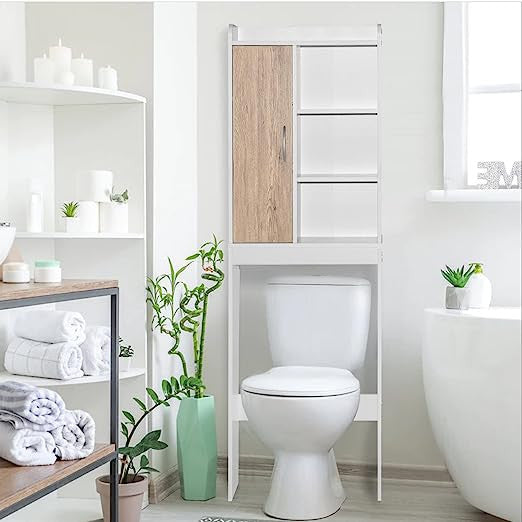 Go Green Woods Ace Over the Toilet Storage Shelf