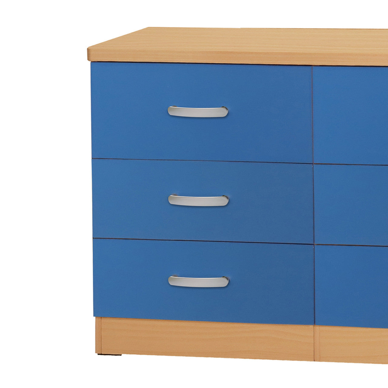 Go Green Woods Megan Wooden 6 Drawer Double Dresser