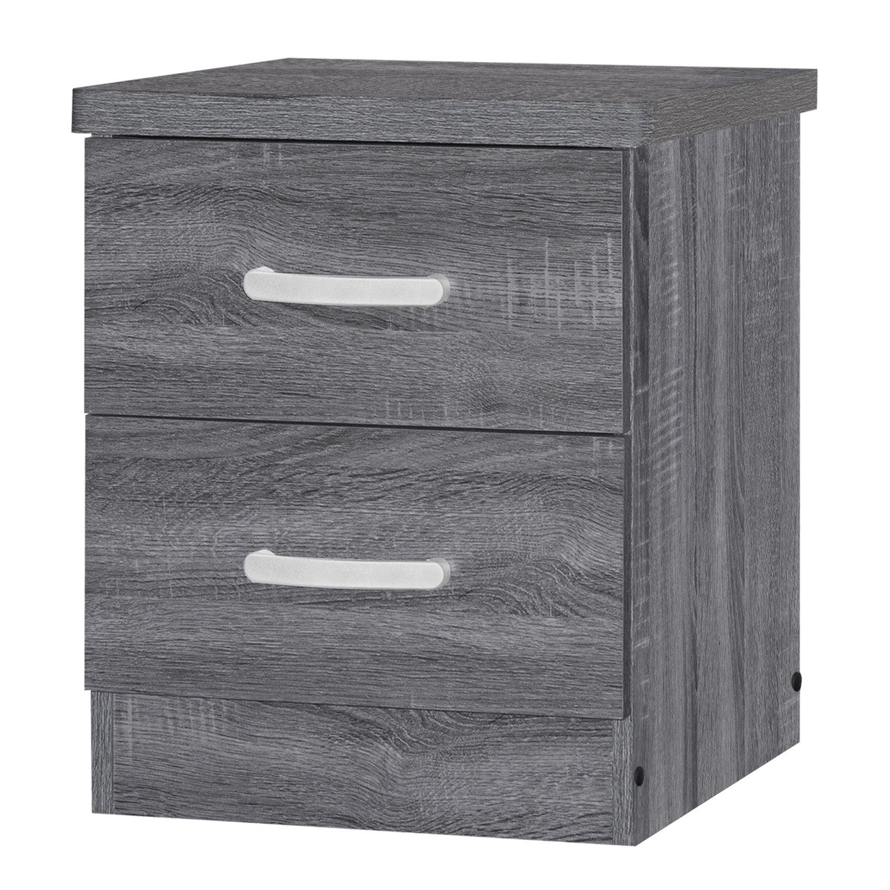 Go Green Woods Cindy Faux Wood 2 Drawer Nightstand