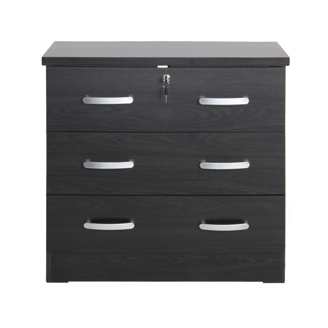 Go Green Woods Cindy Wooden 3 Drawer Chest Bedroom Dresser