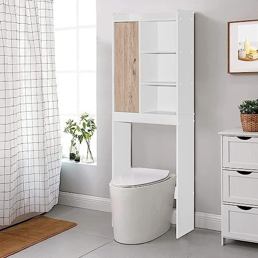 Go Green Woods Ace Over the Toilet Storage Shelf