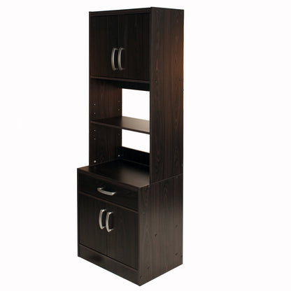 Go Green Woods Shelby Tall Wooden Kitchen Pantry
