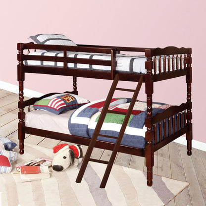Go Green Woods Charlotte Twin Over Twin Solid Wood Bunk Bed