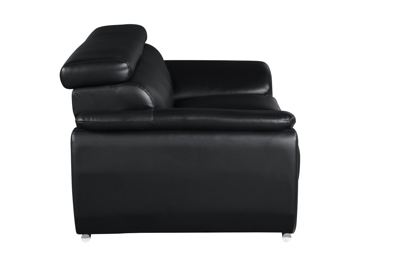 Haven Retreat Genuine Leather Loveseat