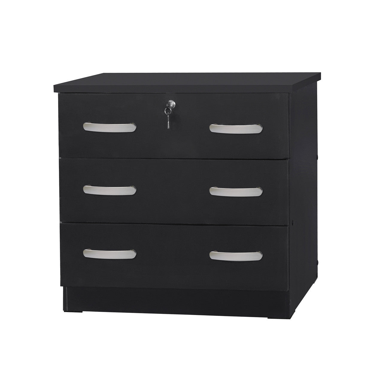 Go Green Woods Cindy Wooden 3 Drawer Chest Bedroom Dresser