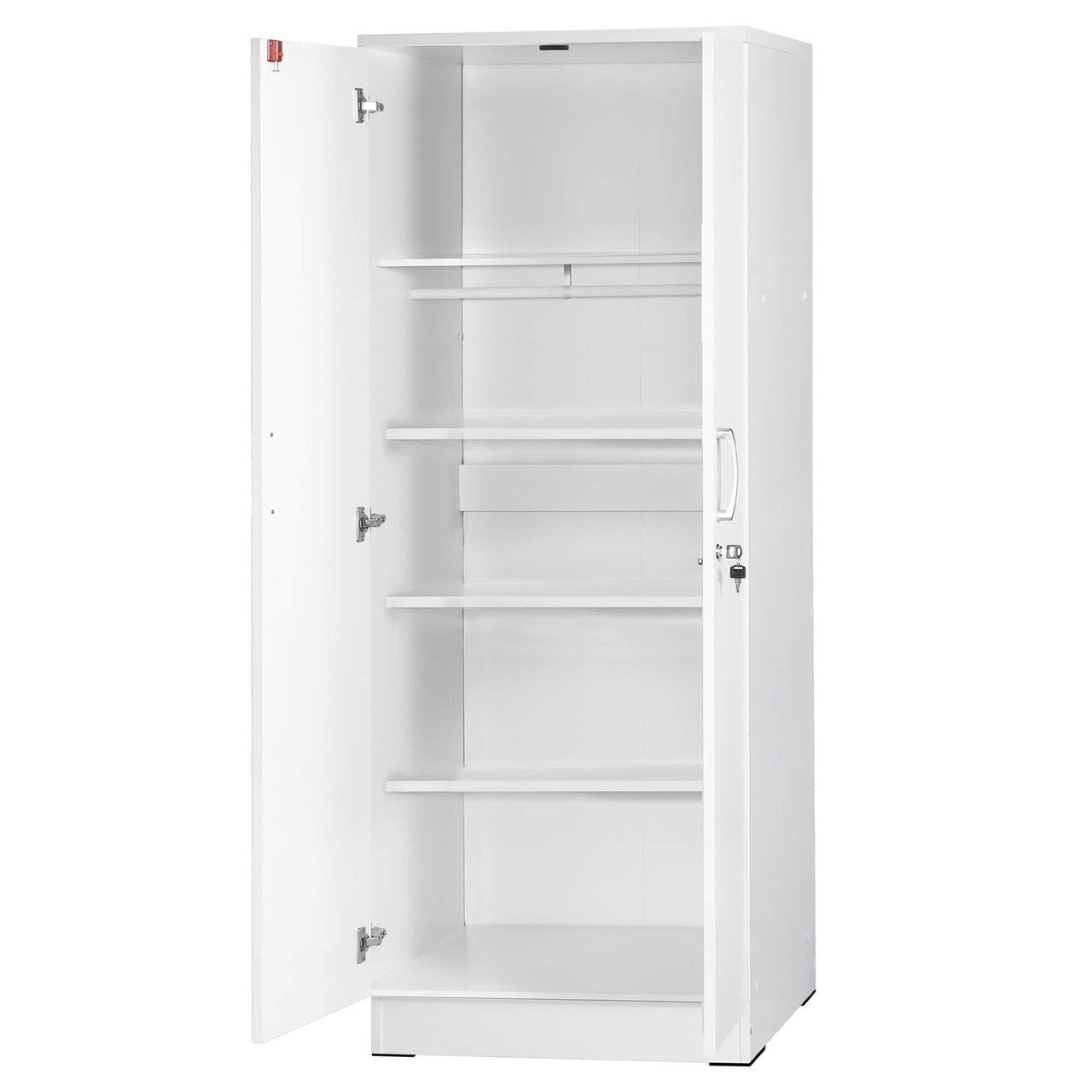 Go Green Woods Harmony Two Door Armoire Wardrobe with Mirror Beech
