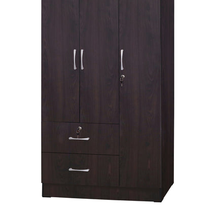 Go Green Woods Symphony Wardrobe Armoire Closet with Two Drawers