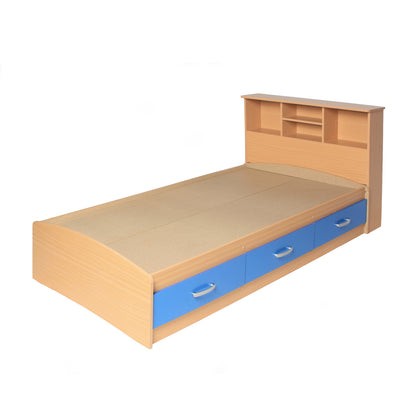 Go Green Woods California Wooden Twin Captains Bed