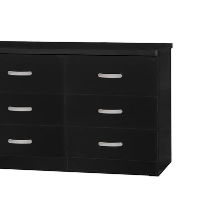 Go Green Woods Megan Wooden 6 Drawer Double Dresser