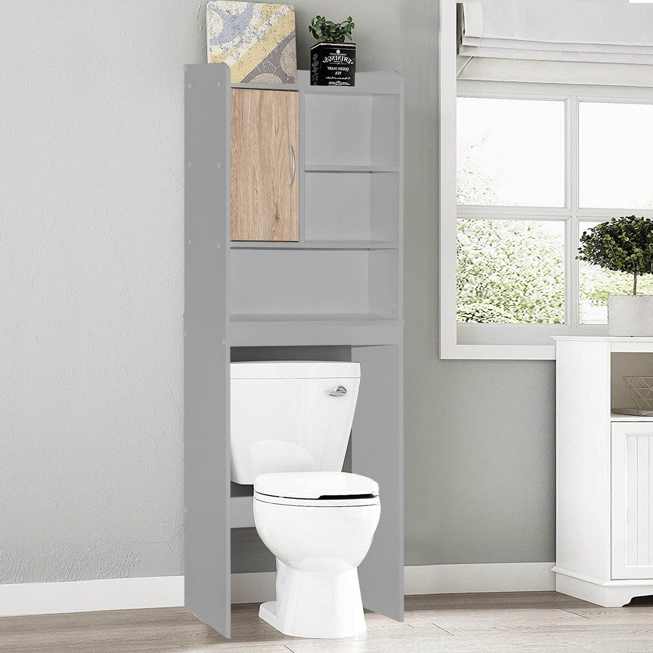 Go Green Woods Ace Over the Toilet Storage Cabinet